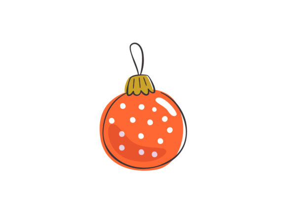 Christmas Ball Embroidery Design