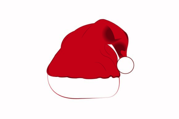 Christmas Celebration Hats Illustrations for Festive Design