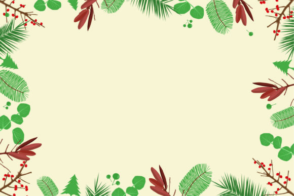 Christmas Cute Frame Illustrations for Branding and Marketing