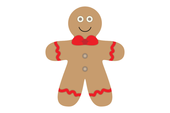 Christmas Gingerbread Illustration