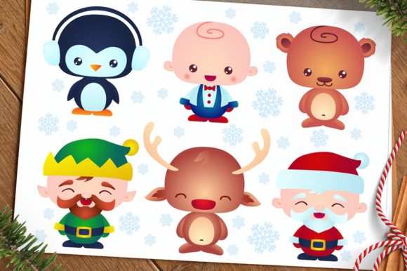 Cute Christmas Baby Characters Embroidery Design Review