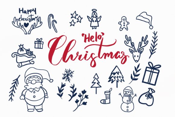 Helo Christmas Illustrations