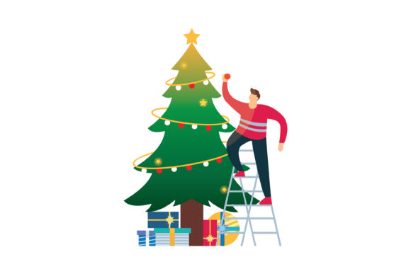 Vector Illustration Christmas Decoration